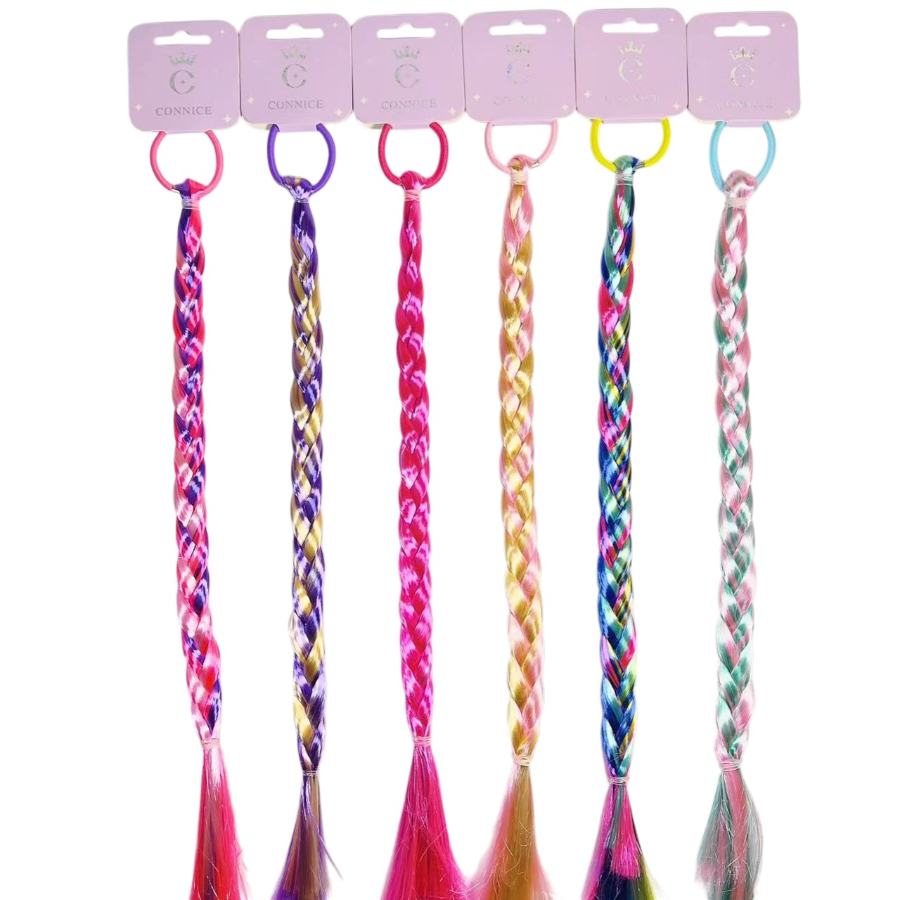 Kids Wigs Thick Braid Assorted
