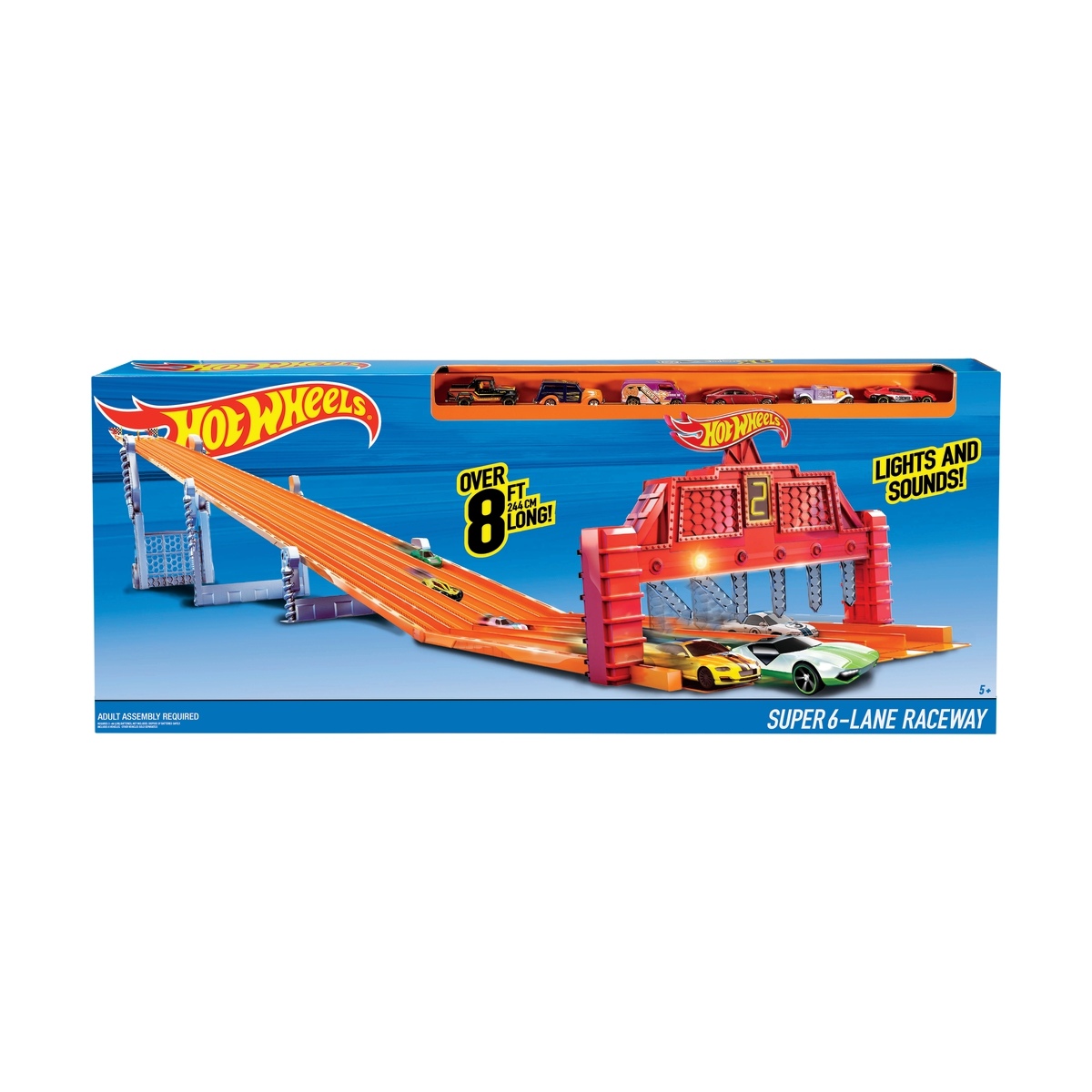 Hot Wheels Super 6 Lane Raceway | Toys | Casey's Toys