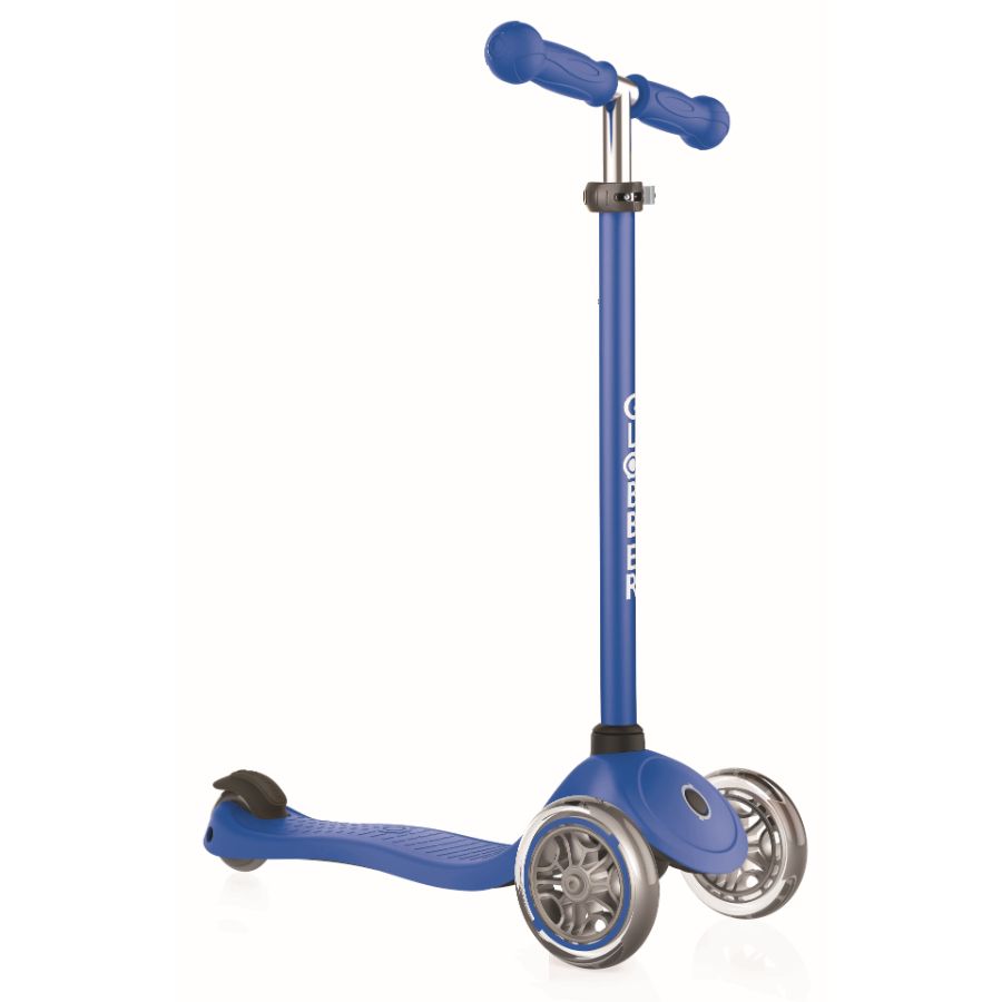 Globber Primo V2 Three Wheel Scooter Blue