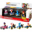 Hot Wheels Mario Kart 4 Pack Assorted