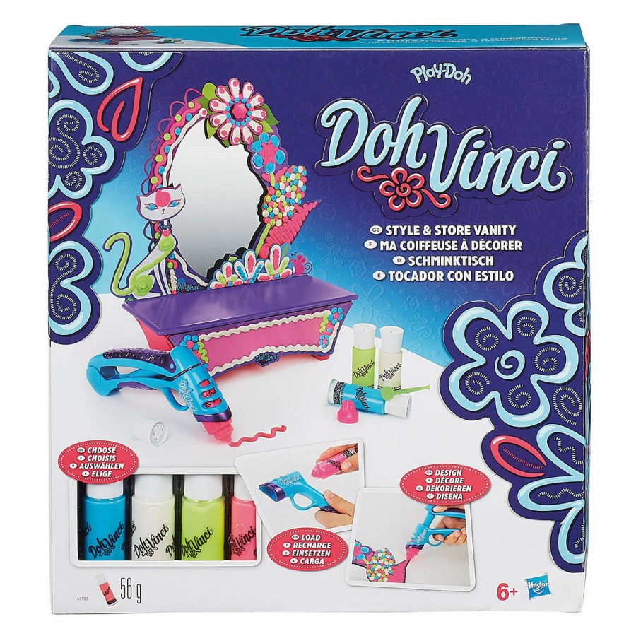 Playdoh DohVinci Style & Store Vanity