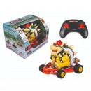 Carrera Radio Control 1:18 Scale Mario Kart Pipe Kart Bowser 2.4 GHz With USB Charging