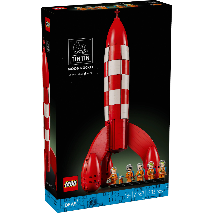 LEGO Ideas Tin Tins Moon Rocket
