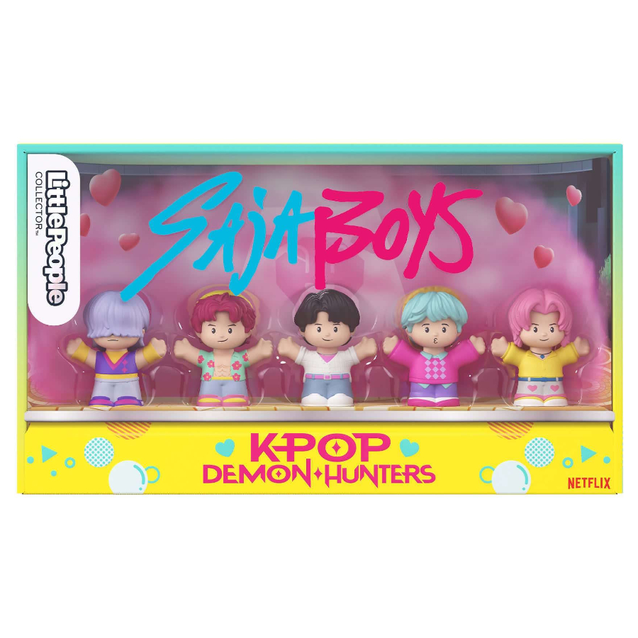 Fisher Price Little People K-Pop Demon Hunters Figure 5 Pack
