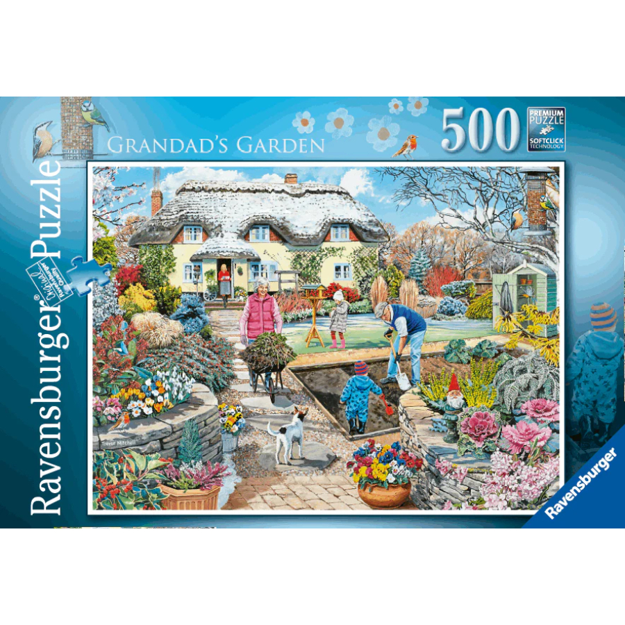 Ravensburger Puzzle 500 Piece Grandads Garden SF