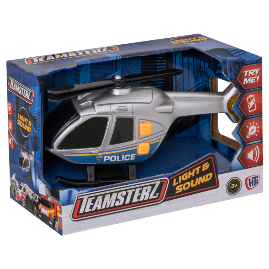 Teamsterz Helicopter With Lights & Sounds