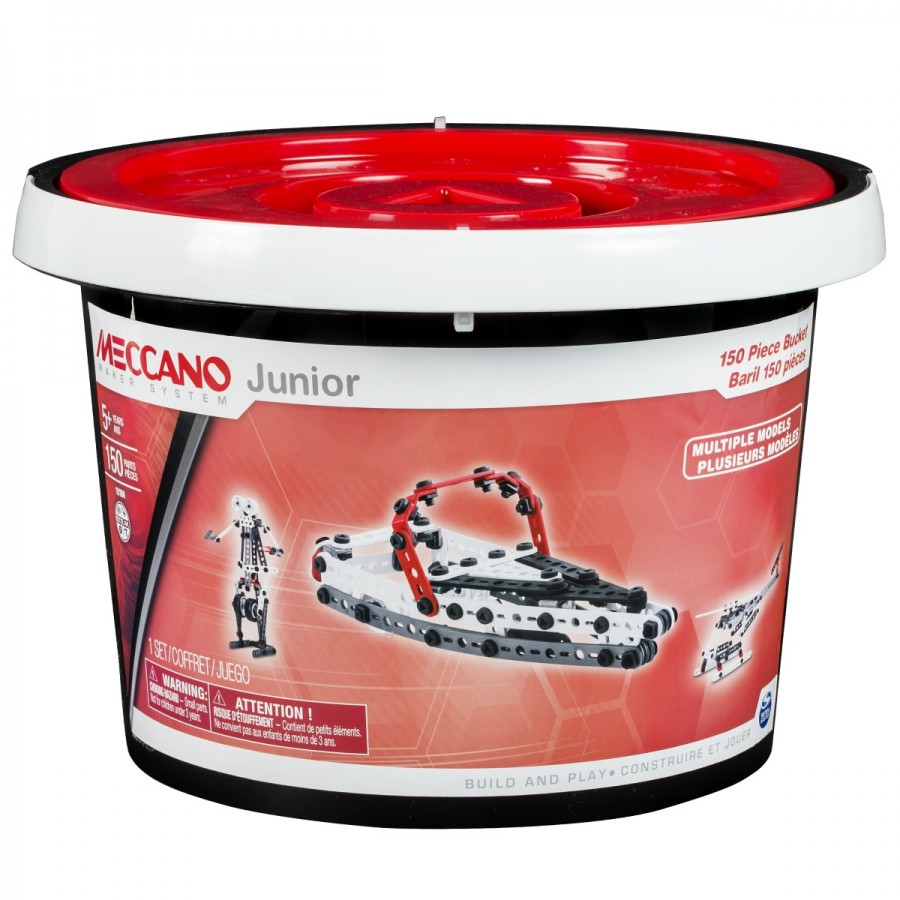 Meccano 150 Piece Bucket