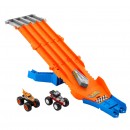 Hot Wheels Monster Trucks Downhill Destruction Track Set