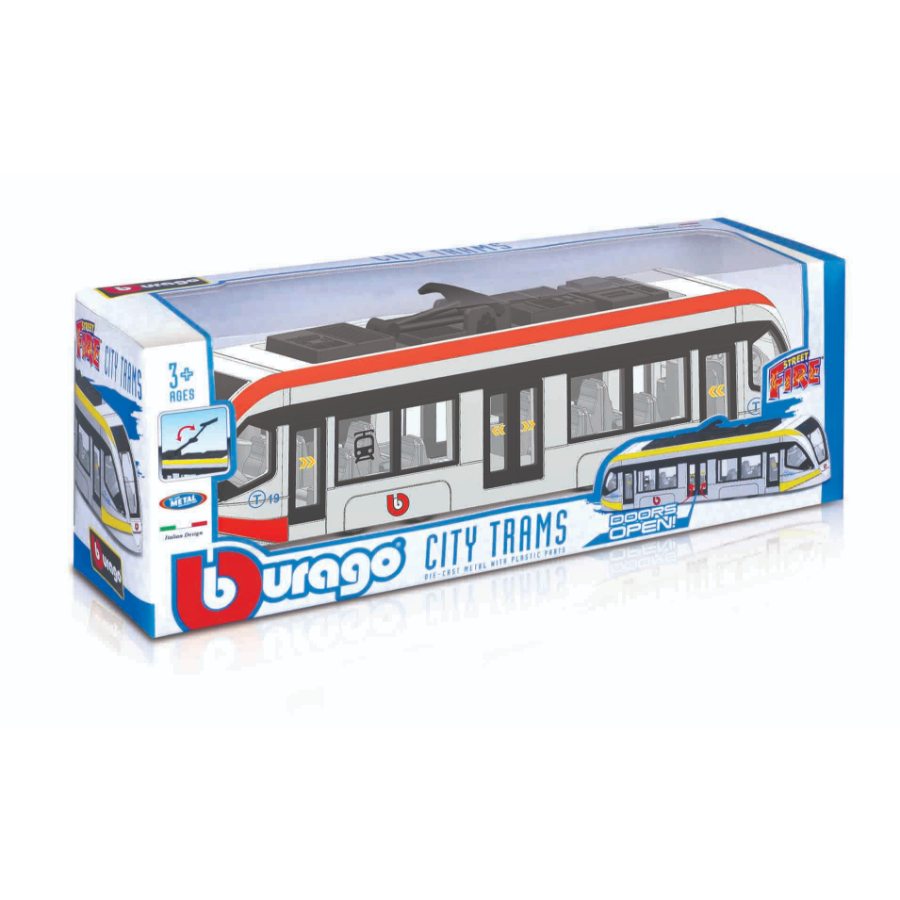 Bburago Intercity Tram 19cm