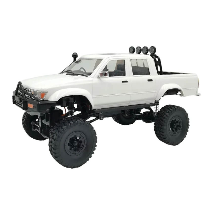 WPL Radio Control 1:16 Toyota Hilux Off Road Truck White RTR