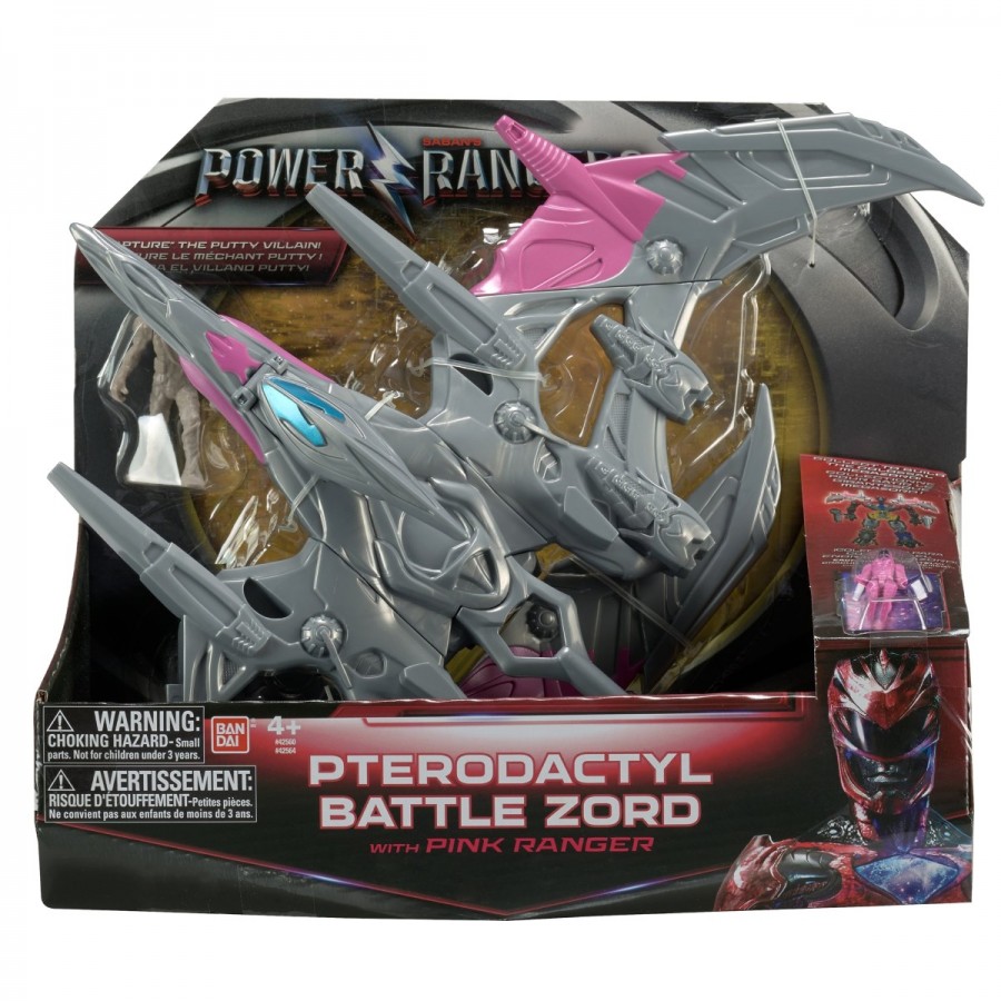 Power Rangers Battle Zord & Figure Assorted