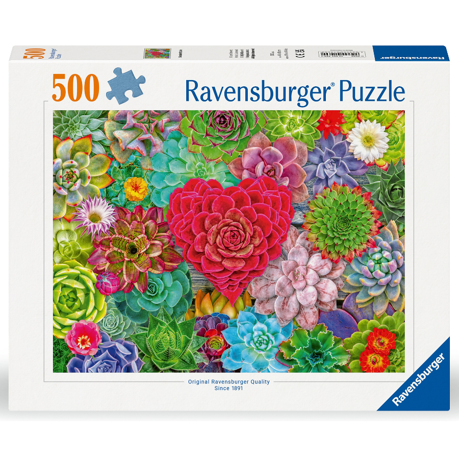 Ravensburger Puzzle 500 Piece Succulent Love