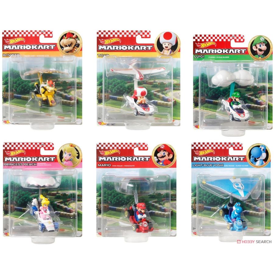 Hot Wheels Mario Kart Gliders Assorted