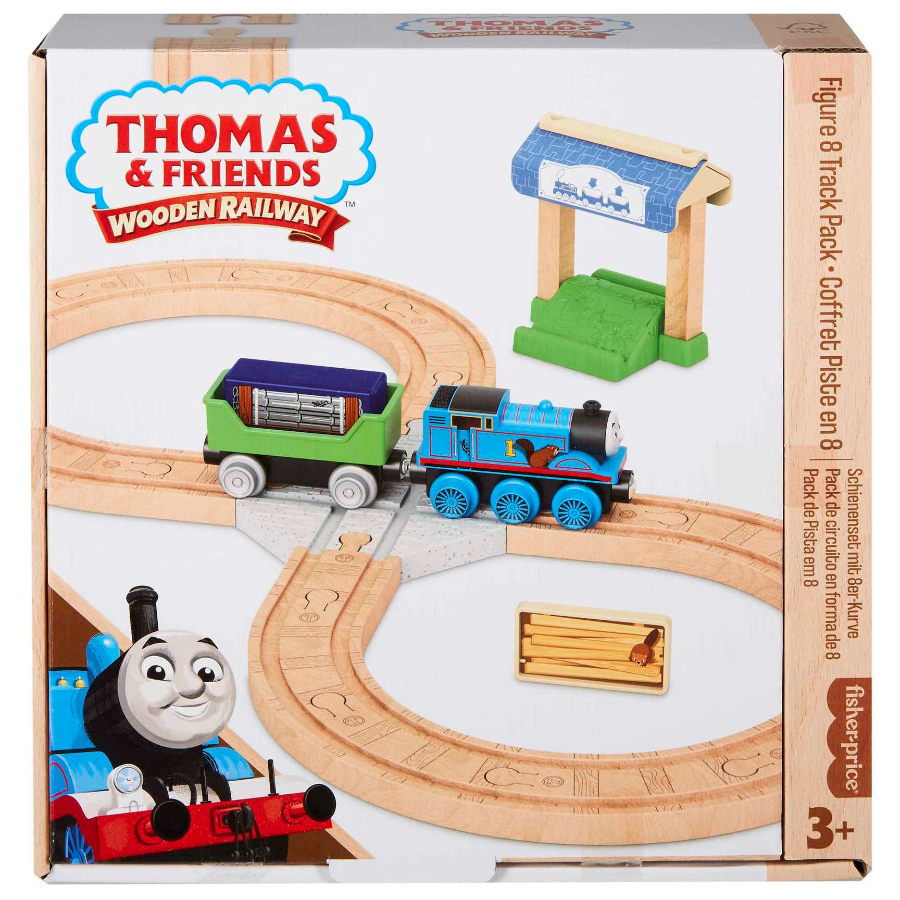 Thomas & Friends Wooden Railway Figure 8 Playset & Trains