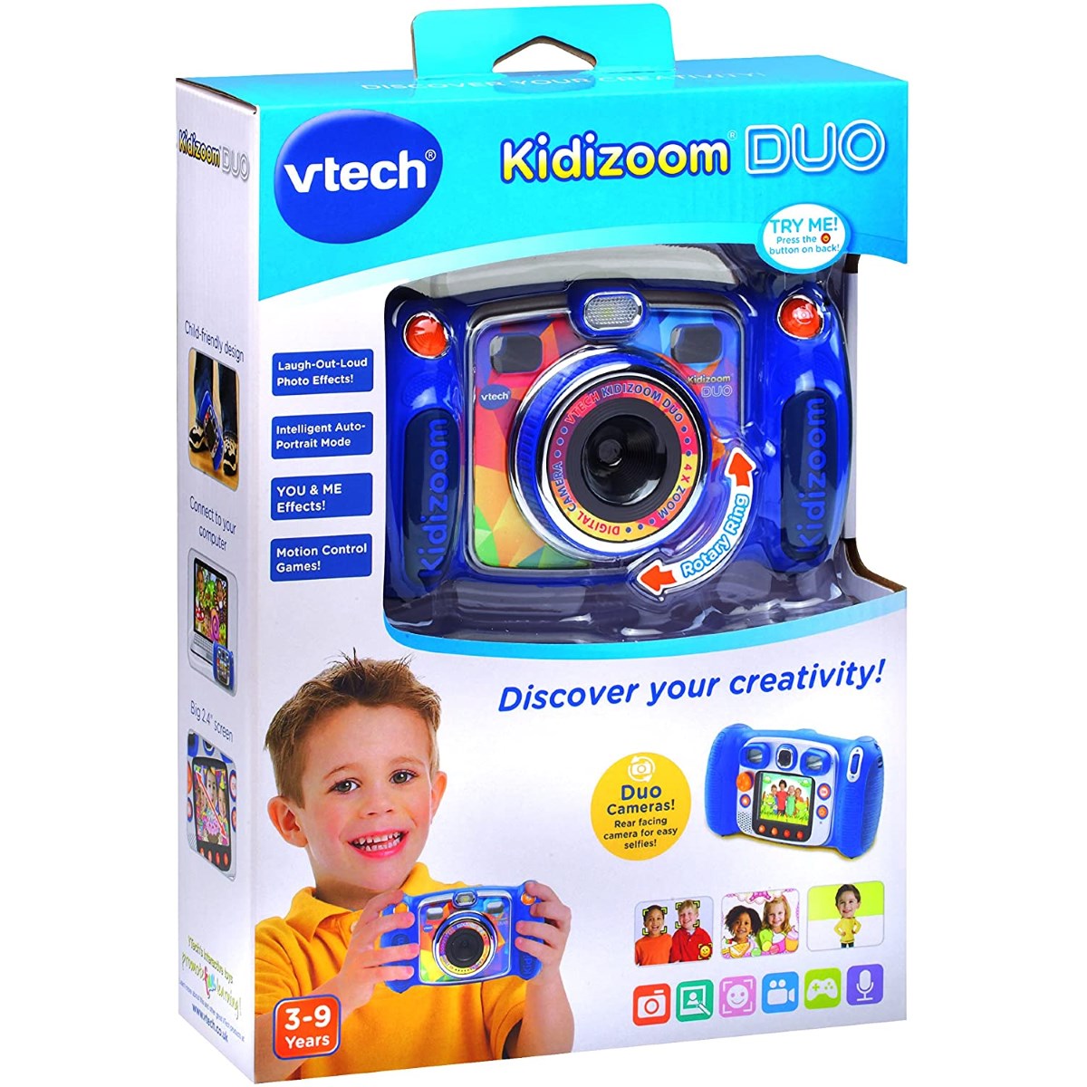 vtech kidizoom blue