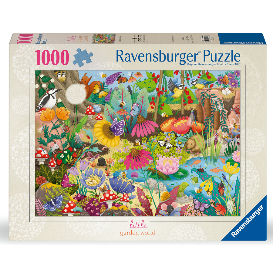 Ravensburger Puzzle 1000 Piece Little Garden World