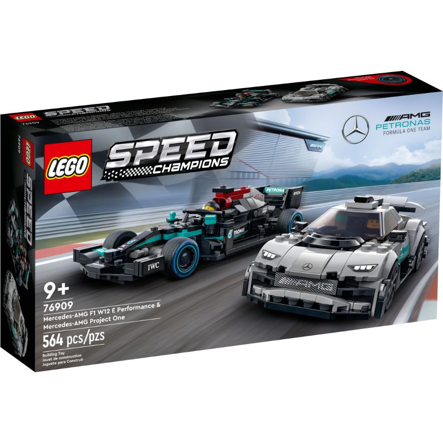 LEGO Speed Champions Mercedes-AMG F1 W12 E Performance & Mercedes-AMG Project One