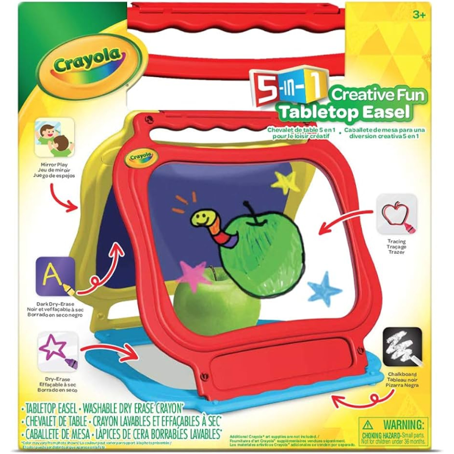 Crayola 5 In 1 Creative Fun Tabletop Easel