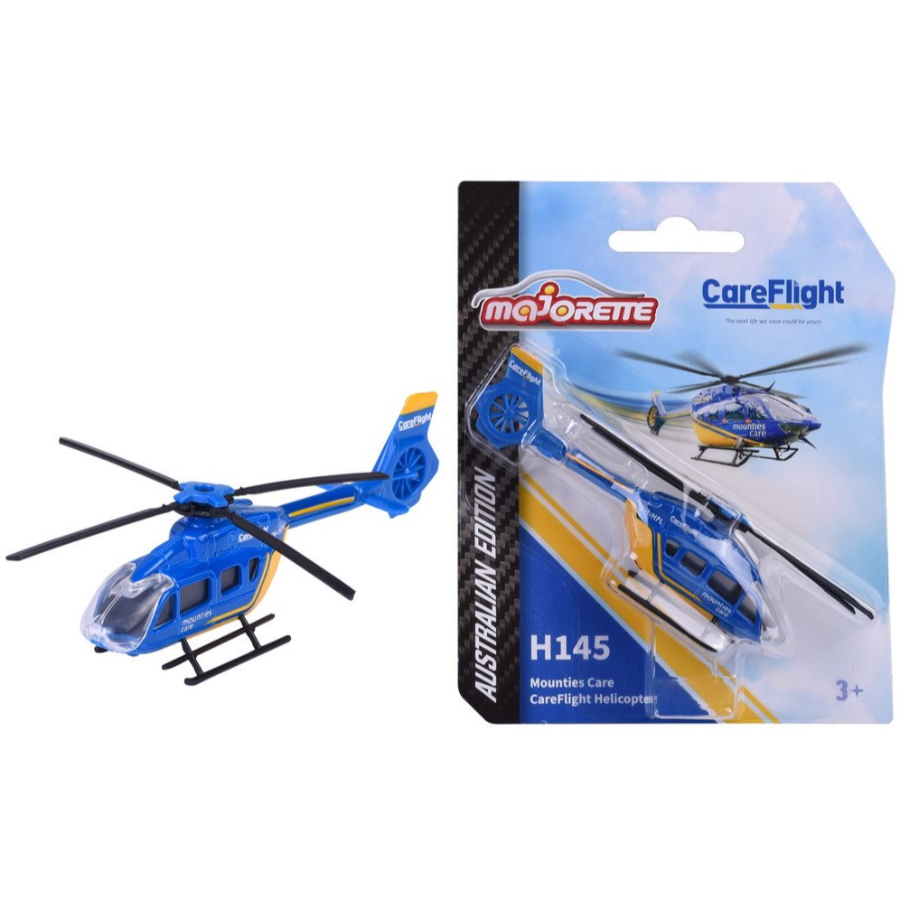 Majorette Diecast Helicopter Careflight Rescue