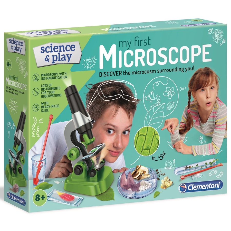 Clementoni Science & Play STEM My First Microscope Kit