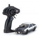 Kyosho Radio Control First Mini-Z Initial D Toyota Sprinter Trueno AE86 With Carbon White & Black