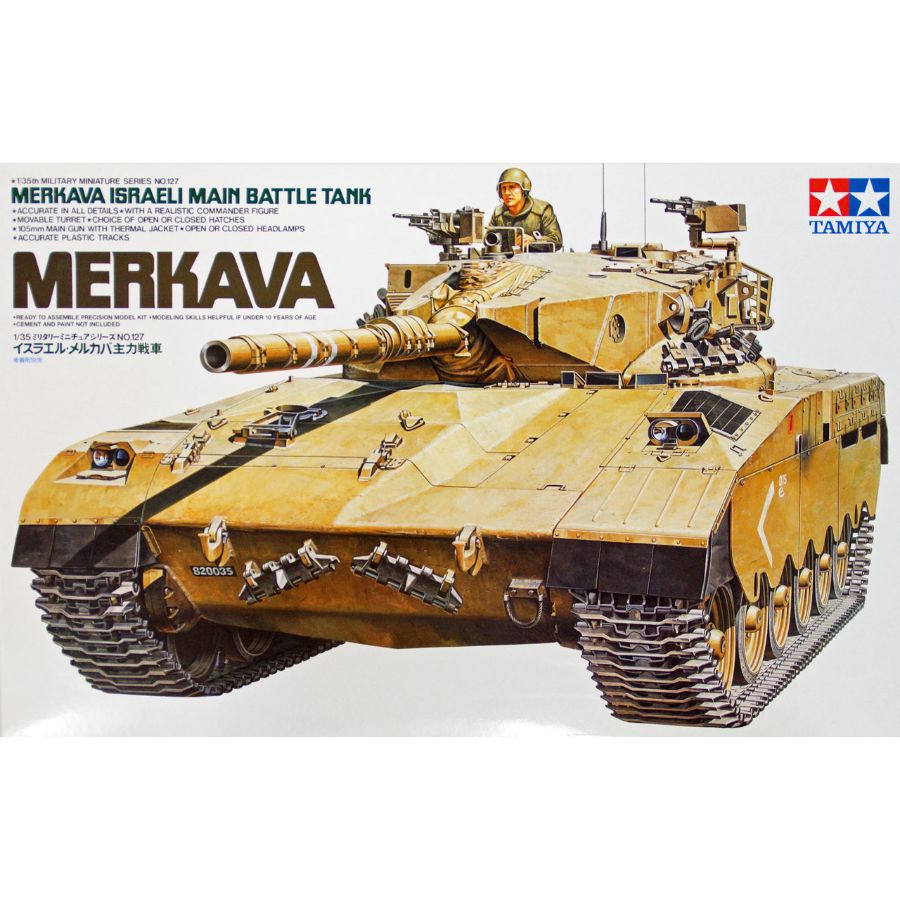 Tamiya Model Kit 1:35 Israeli Merkava MBT