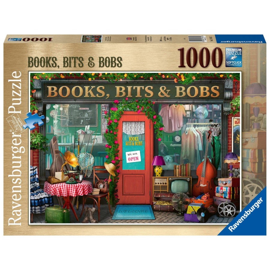 Ravensburger Puzzle 1000 Piece Books Bits & Bobs SF