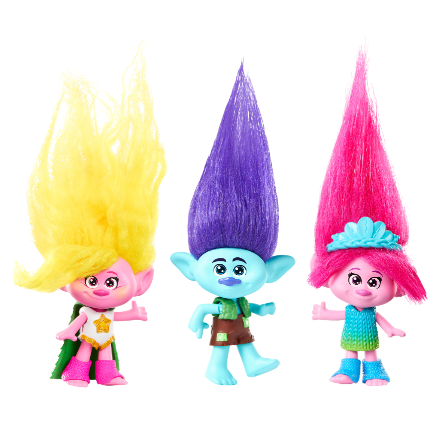 Trolls Core Figure 3 Pack
