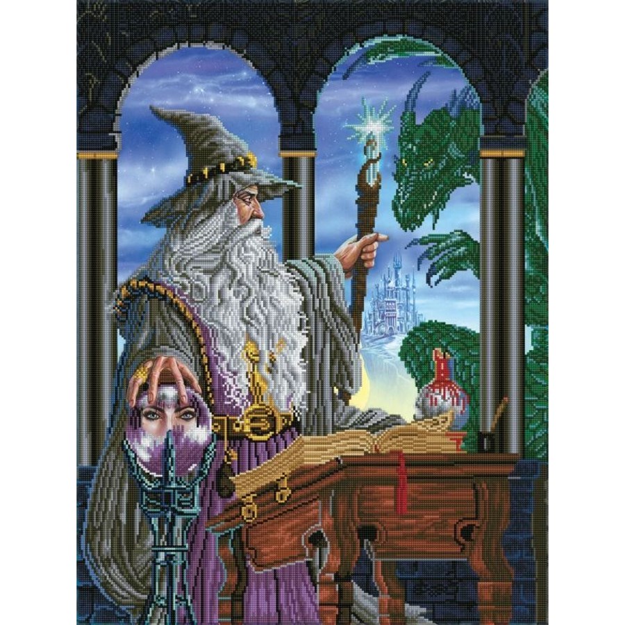 Diamond Dotz Wizards Emissary 62cm x 82cm