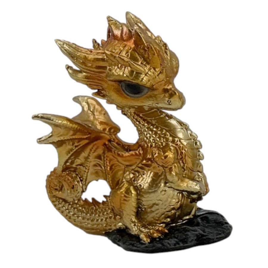 Baby Dragon Gold 6cm Assorted