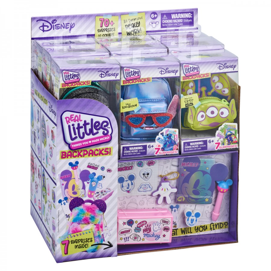 Real Littles Backpack Licensed Assorted