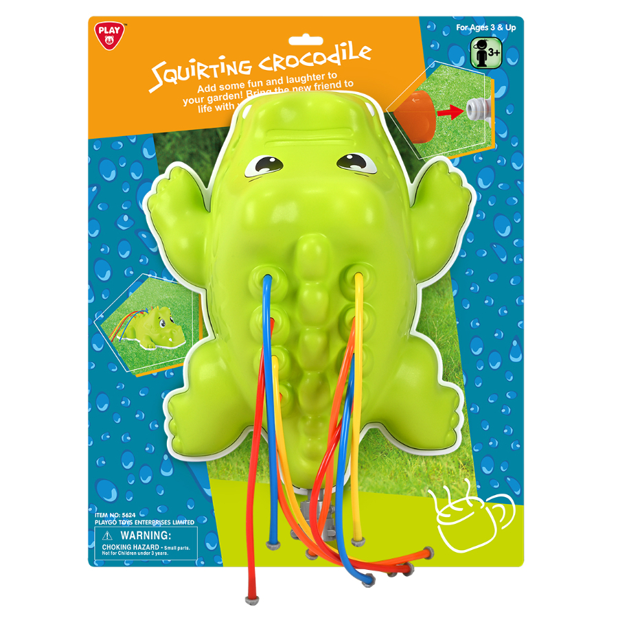 Wild Aqua Sprinkler Jumbo Colin The Croco