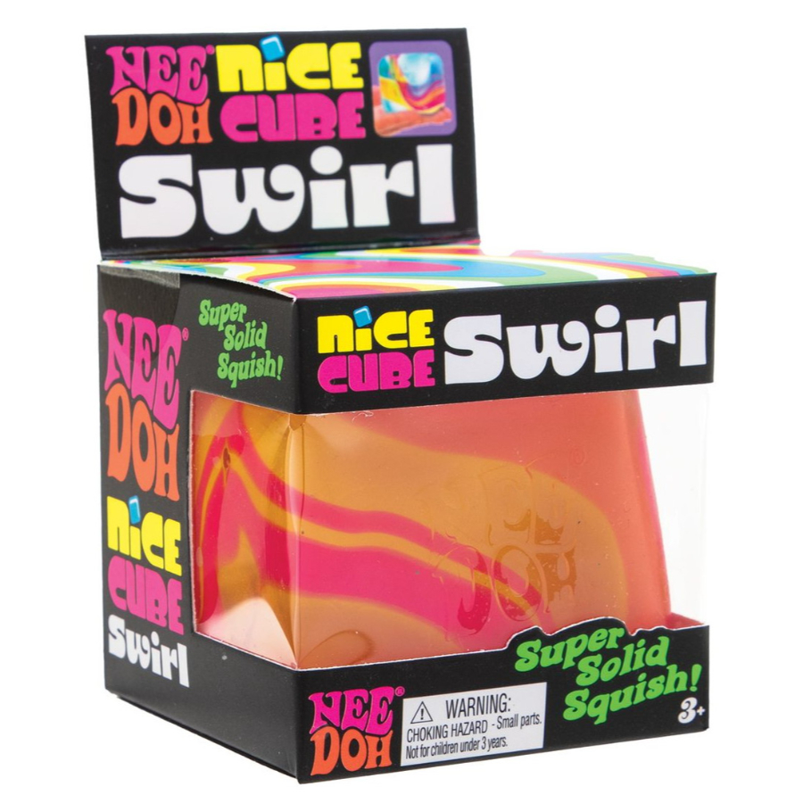 Schylling Nee-Doh Nice Cube Swirl Assorted
