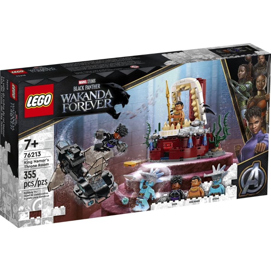 LEGO Super Heroes Black Panther King Namors Throne Room