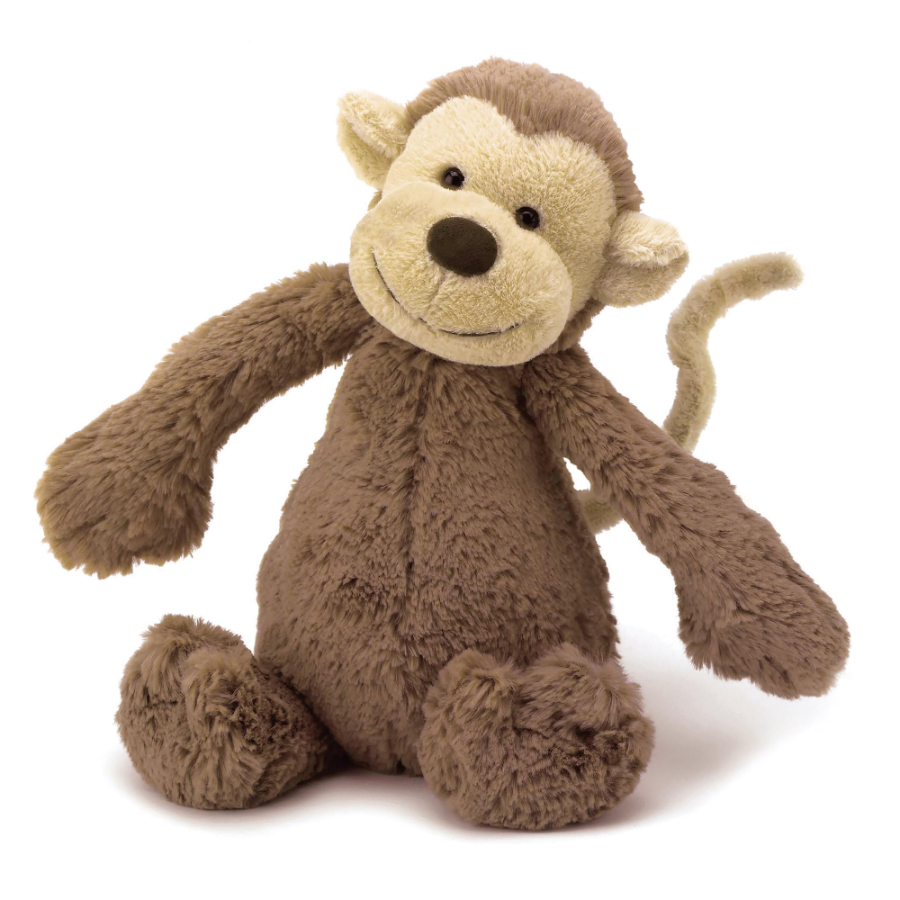 Jellycat Bashful Bashful Bunny Monkey Medium