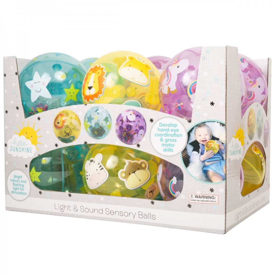 Sensory Light Up Balls Assorted