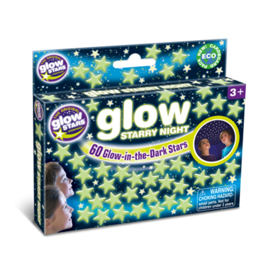 Brainstorm Toys Glow Starry Night 60 Pack Of Stars