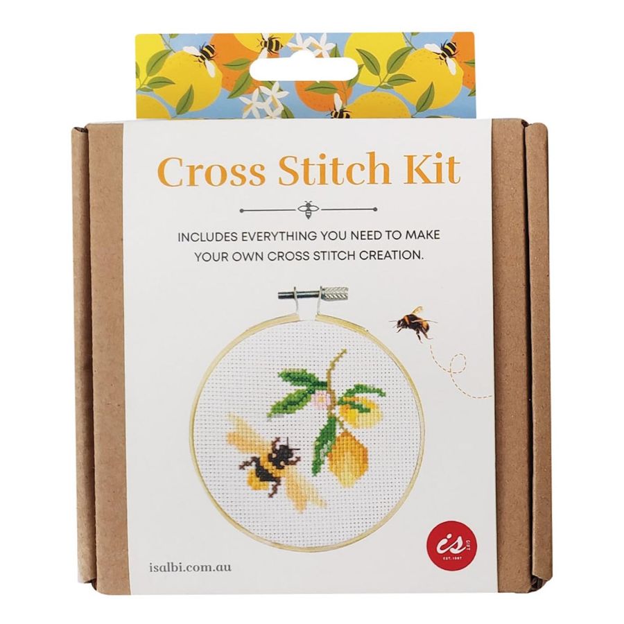 Bee Cross Stitch Kit Assorted