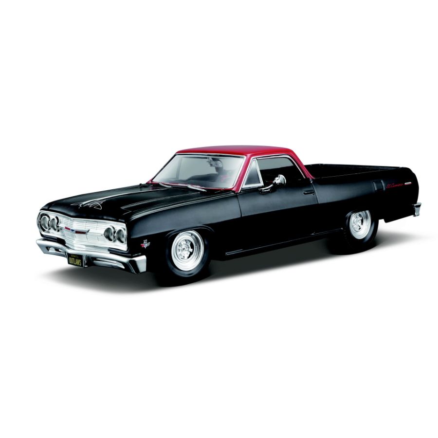 Maisto Diecast 1:24 Design Outlaws 1965 Chevrolet El Camino Assorted