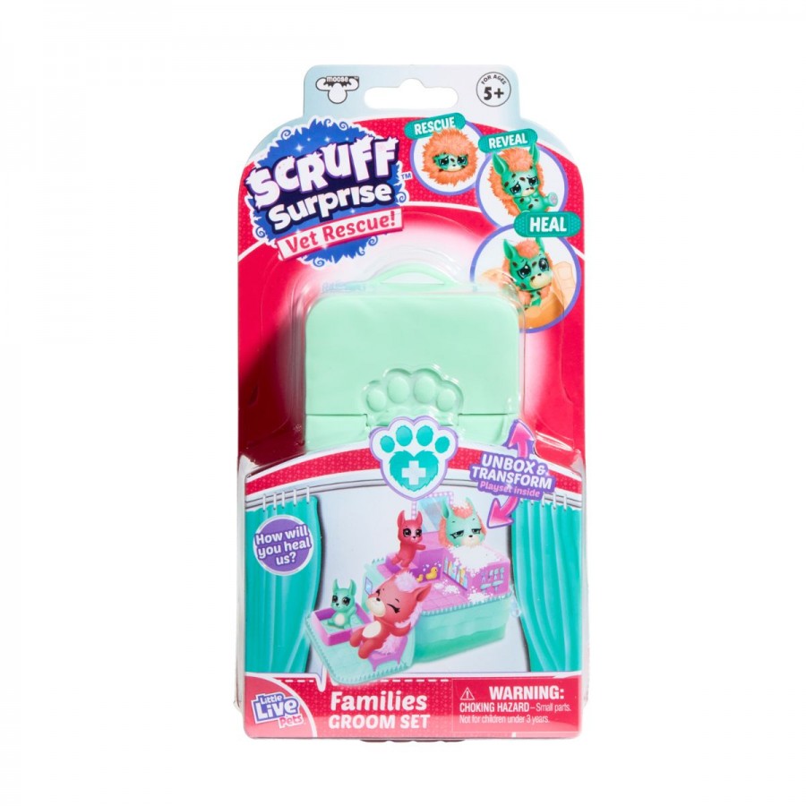 Scruff-A-Luvs Surprise Vet Rescue Series 1 Family Pack Assorted