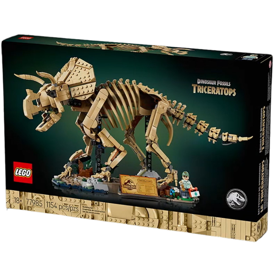 LEGO Jurassic World Triceratops Skeleton