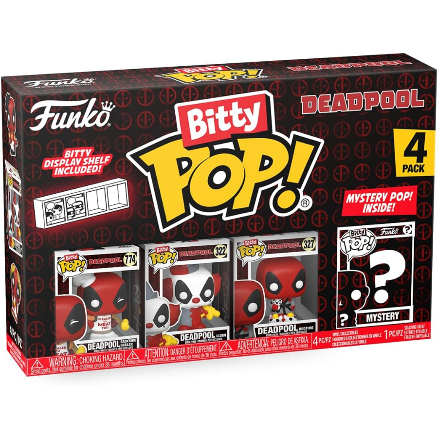 Funko Bitty Pop Deadpool 4 Pack