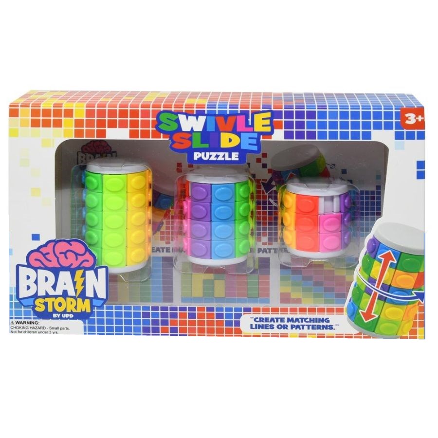 Brain Storm Swivel Slide 3 Pack