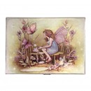 Musical Jewel Box Foil Fairy Butterfly