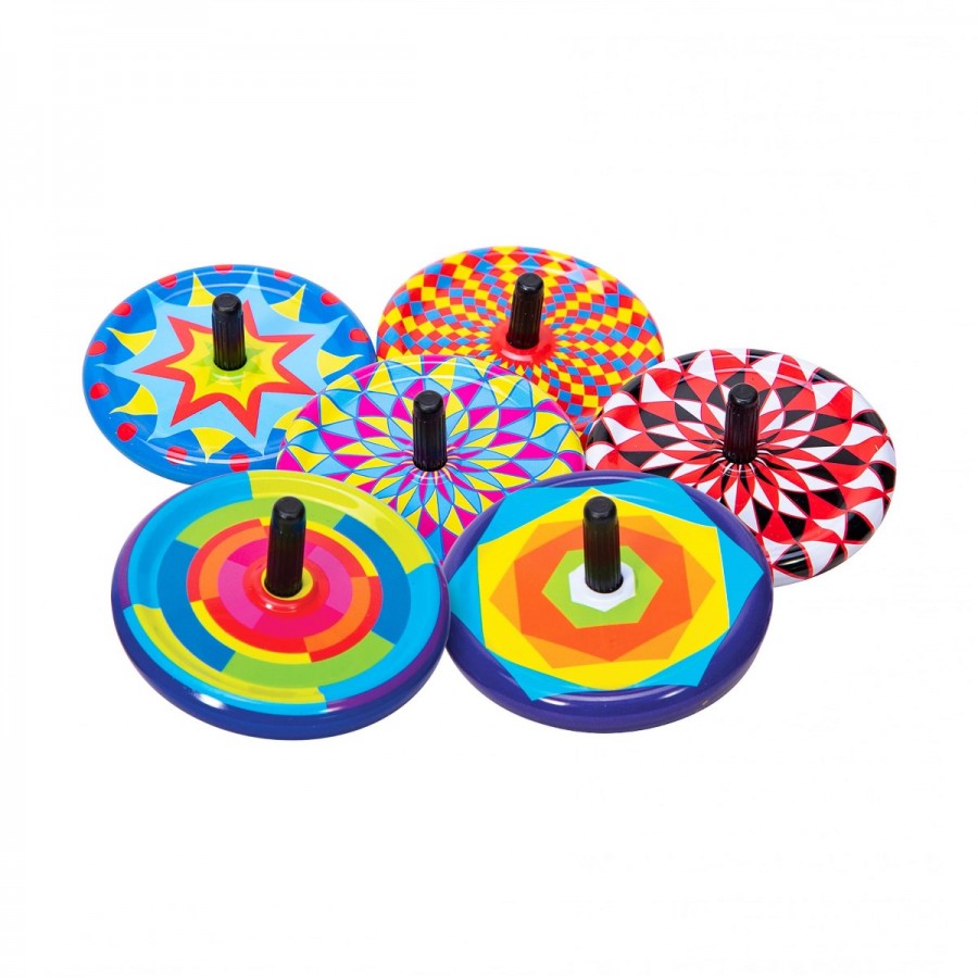 Schylling Tiny Tin Tops Assorted