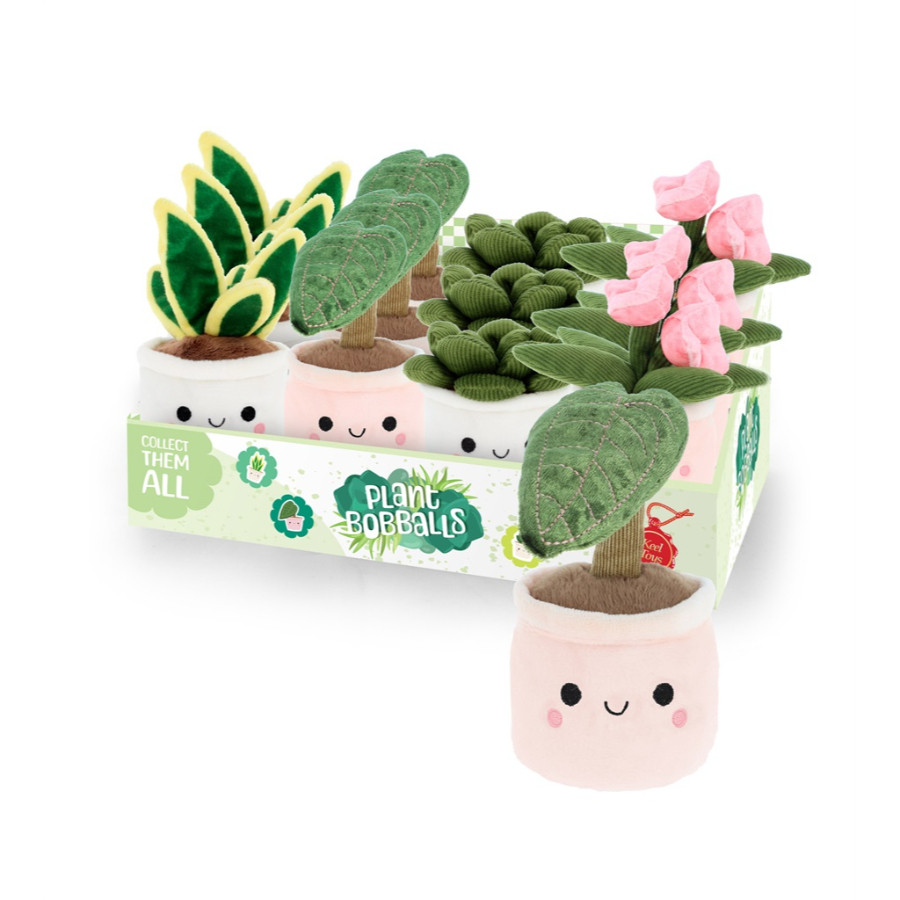 Plant In A Pot Plush 12cm Assorted