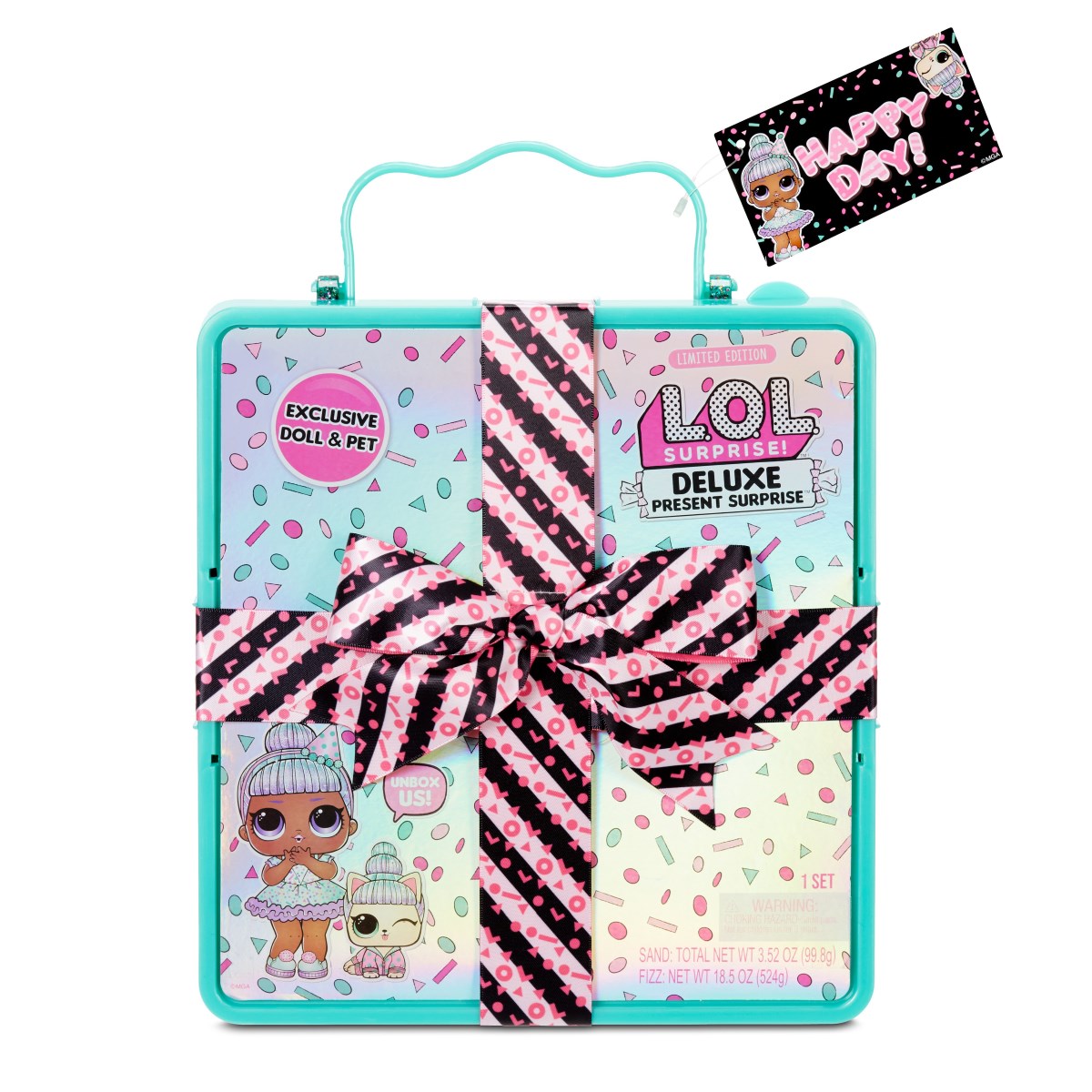 LOL Surprise Present Surprise Deluxe Assorted | Dolls, Pets, Prams