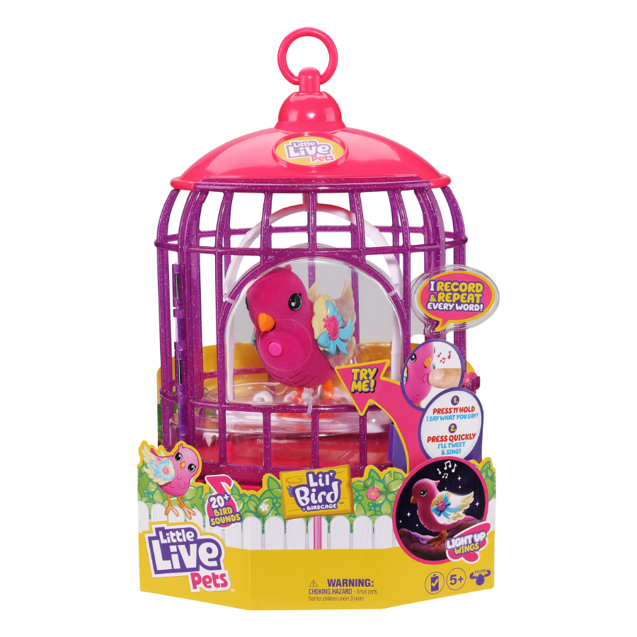 Little Live Pets Lil Bird Series 14 Bird & Cage Tiara Twinkles