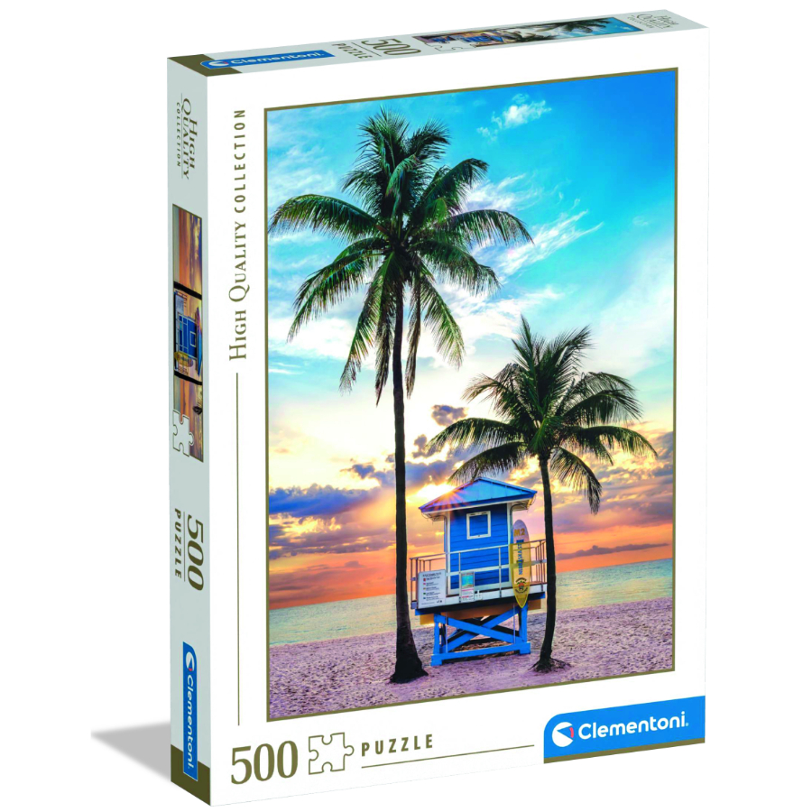Clementoni 500 Piece Puzzle Miami Beach Florida