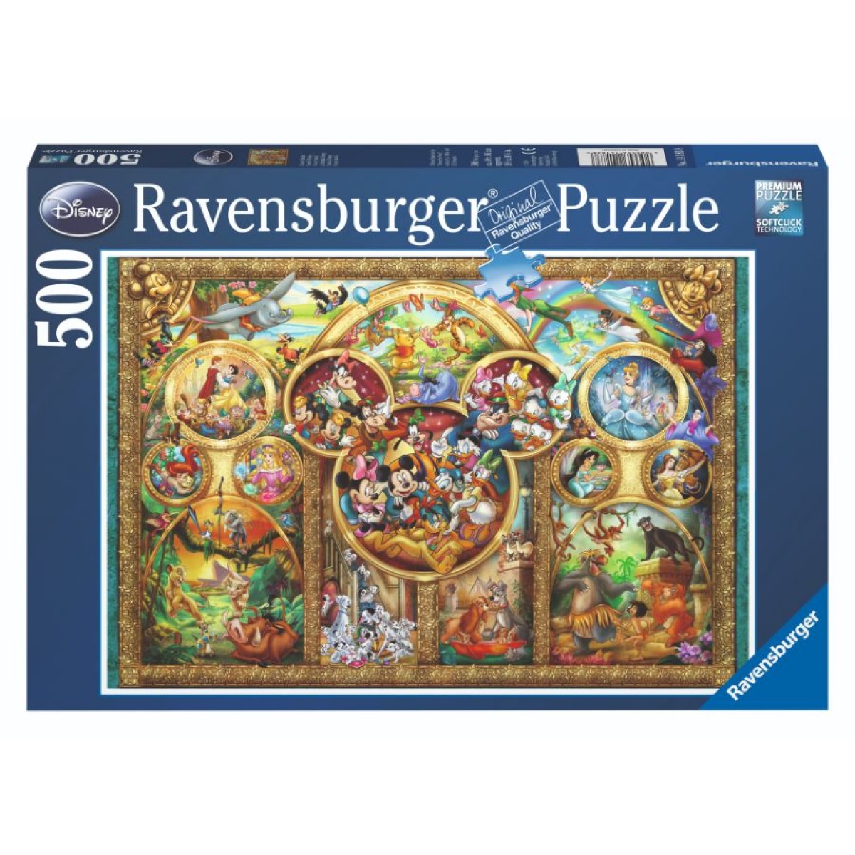 Ravensburger Puzzle Disney 500 Piece Family Puzzle | Toys | Casey's Toys